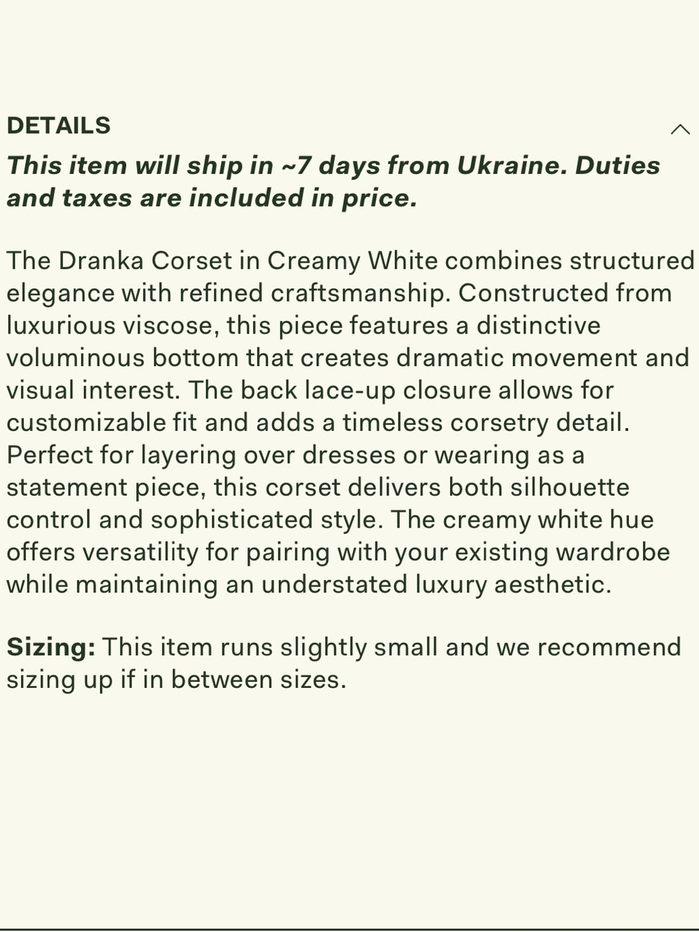 Couper creamy white corset and silk skirt set - bridal, rehearsal, - Picture 8 of 10